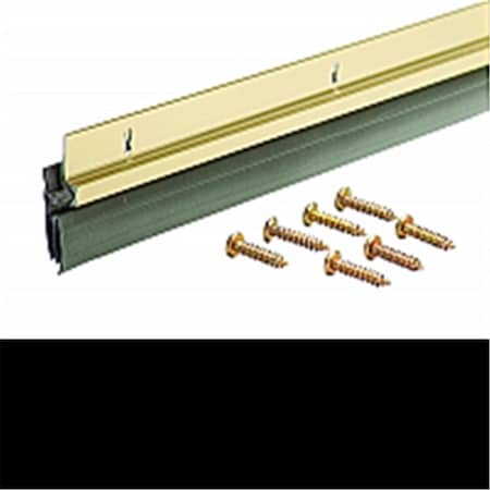 M-D Building Products 5702 36 in. Brite Gold Door Sweep Dv-1 43374057027